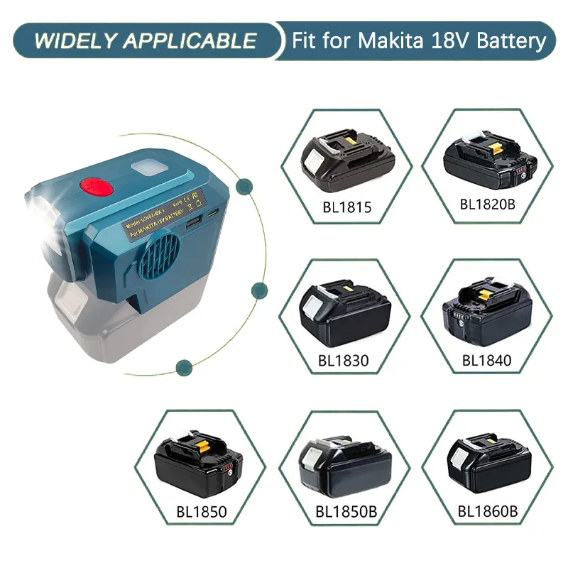 200W Power Inverter for Makita 18V Battery To 110V 220V AC Output Portable Modified Sine Wave Inverter Generator for Makita 1